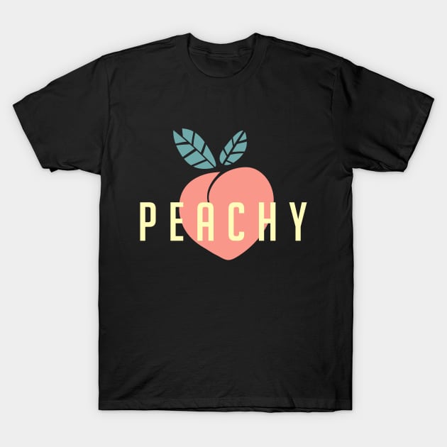 Peachy Peach T-Shirt by LittleMissy